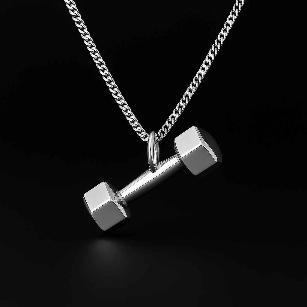 Dumbbell Necklace