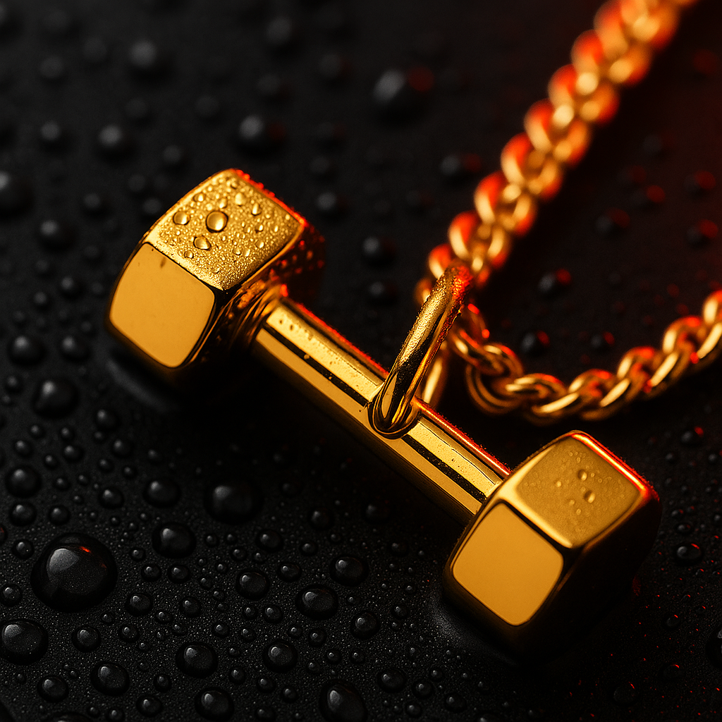 Dumbbell Necklace