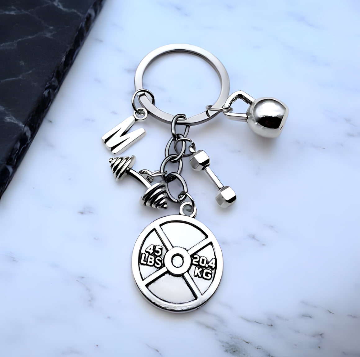 BAUNA Fitness Workout Keychain Swolemates Jewelry You Are My