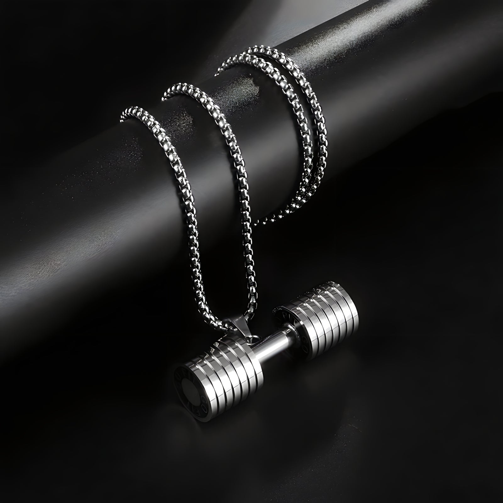Aesthetic Dumbbell Pendant