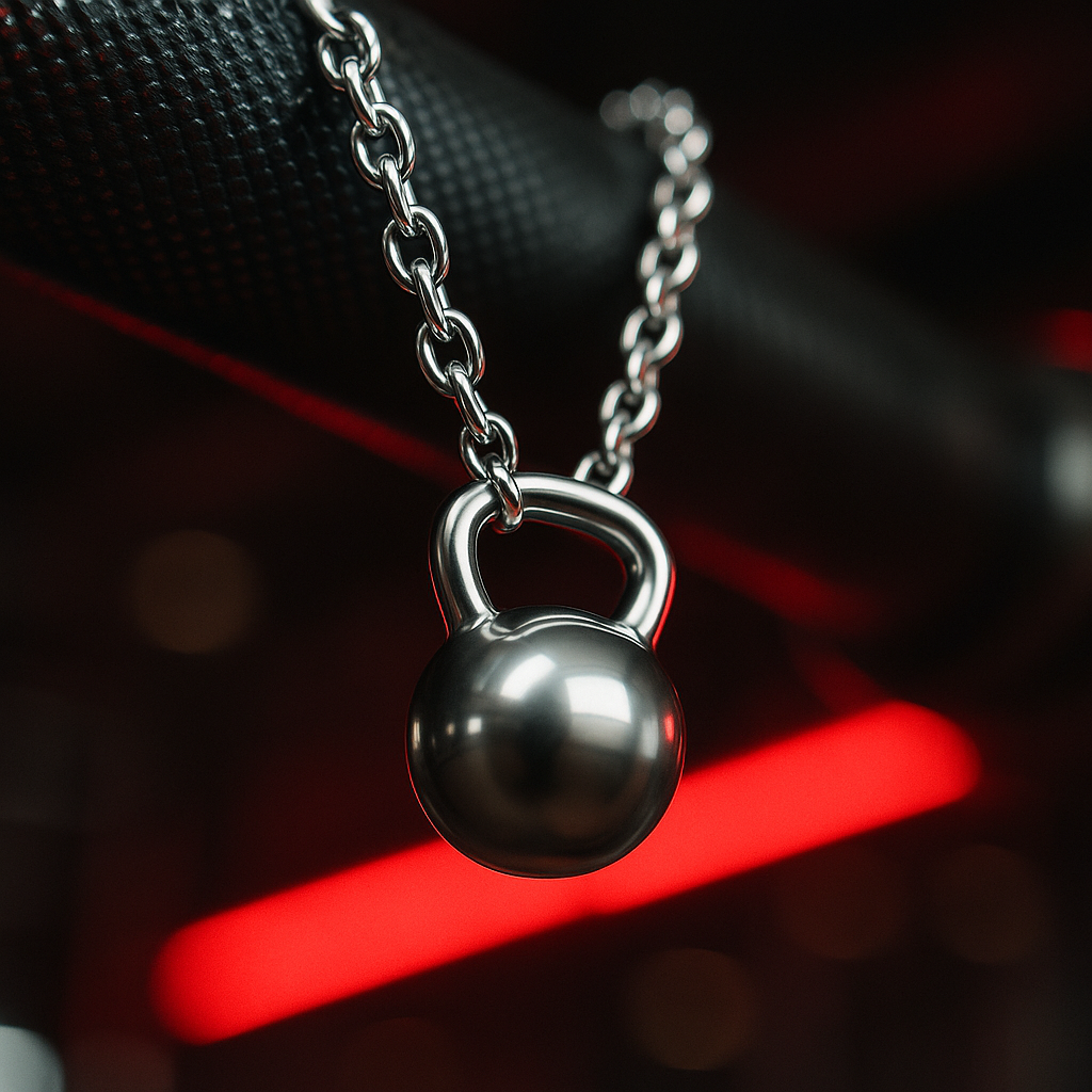 Mini Kettlebell Necklace