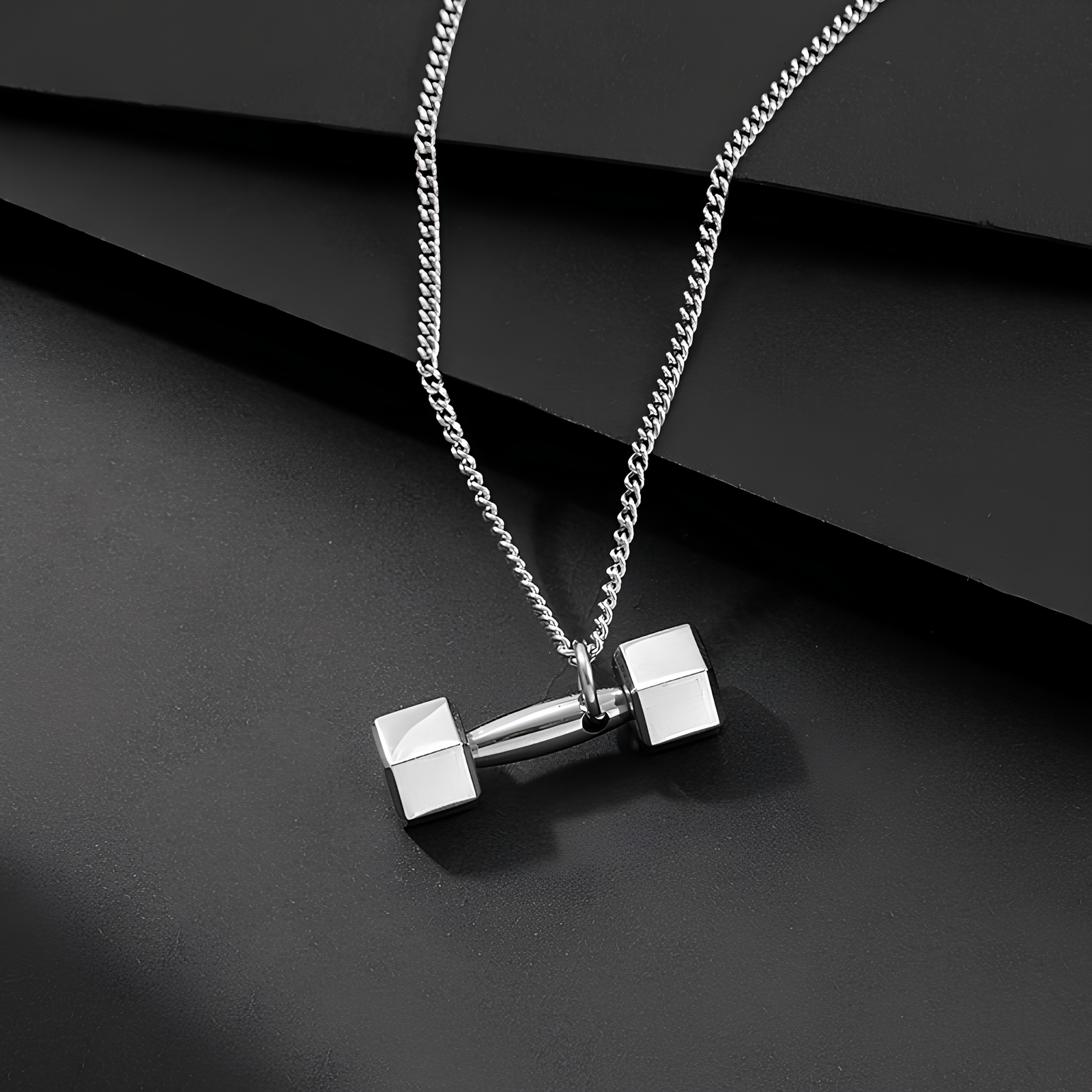 Dumbbell Necklace