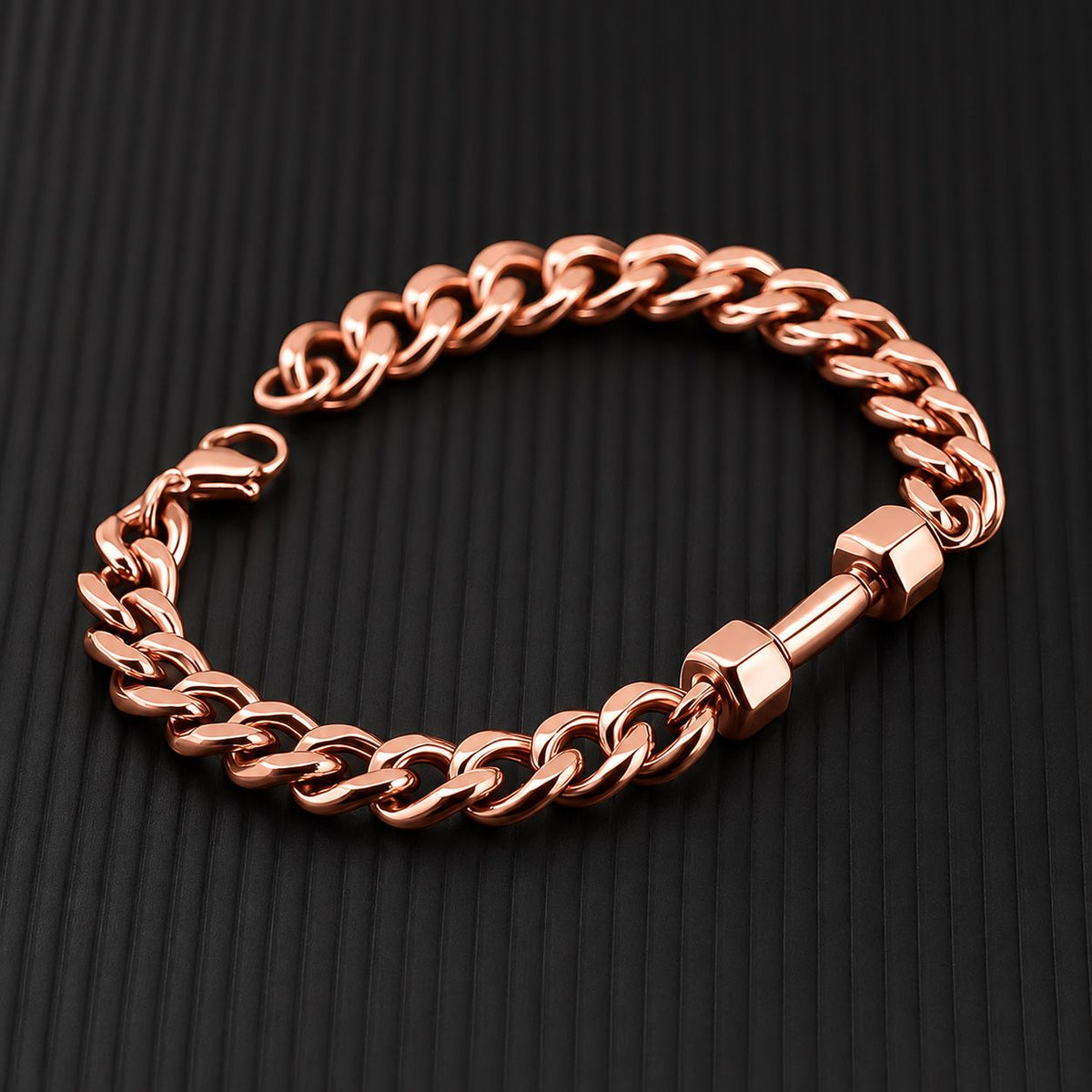 Limited Edition Cuban Dumbbell Bracelet
