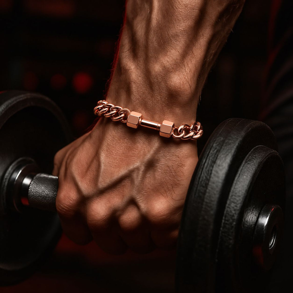 Limited Edition Cuban Dumbbell Bracelet