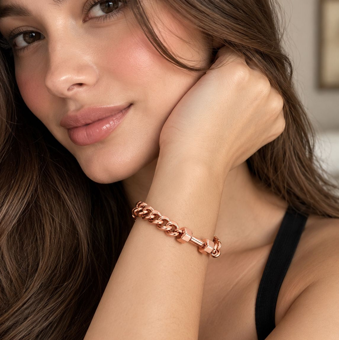 Limited Edition Cuban Dumbbell Bracelet