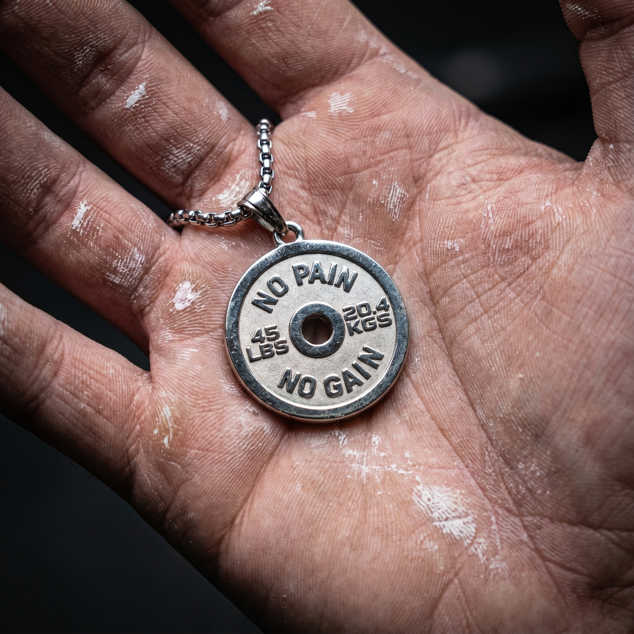 Classic Weight Plate Necklace