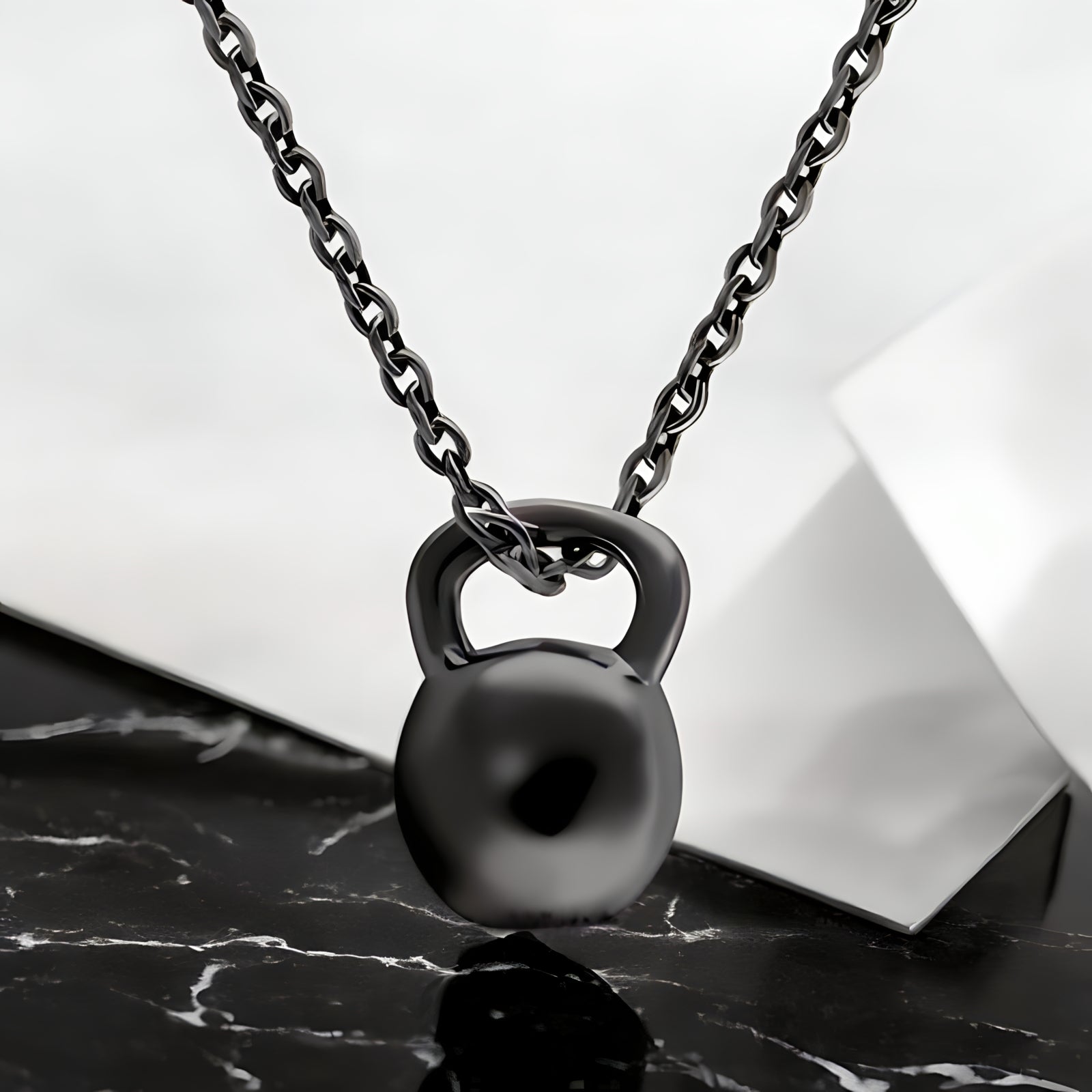 Mini Kettlebell Necklace